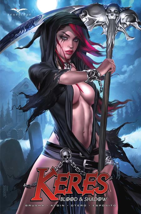 Keres: Blood & Shadow (one shot) Cover B – Josh Burns