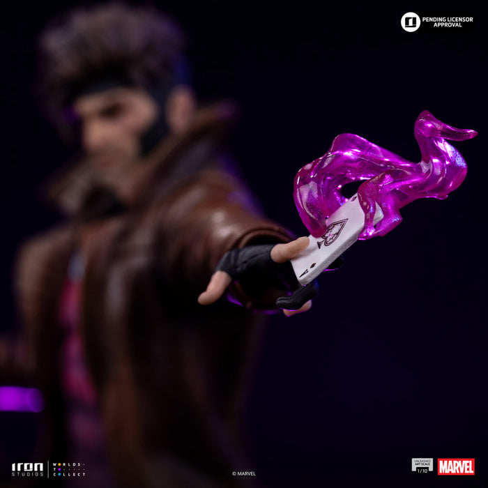 Statue Gambit Unleashed - X-Men - Art Scale 1/10 - Iron Studios