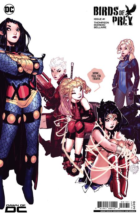 BIRDS OF PREY (2023) #1 CVR C CHRIS BACHALO CARD STOCK VAR