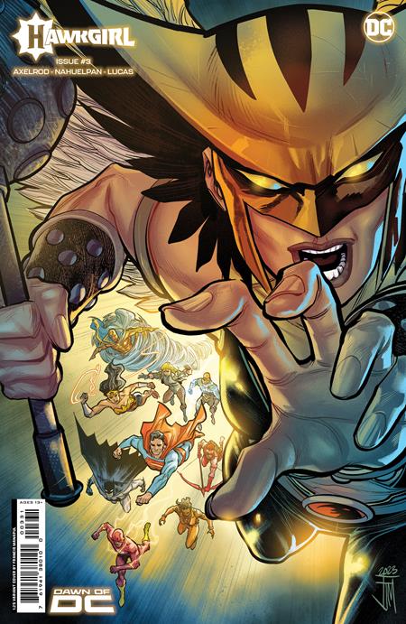 HAWKGIRL #3 (OF 6) CVR D INC 1:25 FRANCIS MANAPUL CARD STOCK VAR