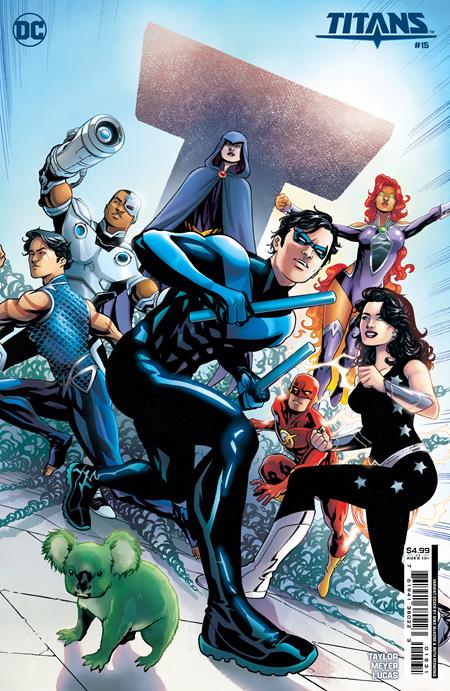 TITANS #15 CVR C MIKE MCKONE CARD STOCK VAR