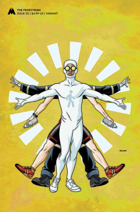 PEDESTRIAN #2 CVR B MIKE MCKONE CARDSTOCK VAR