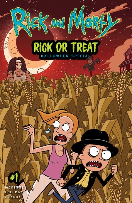 RICK AND MORTY RICK OR TREAT HALLOWEEN SPECIAL #1 (ONE SHOT) CVR B JARRETT WILLIAMS VAR