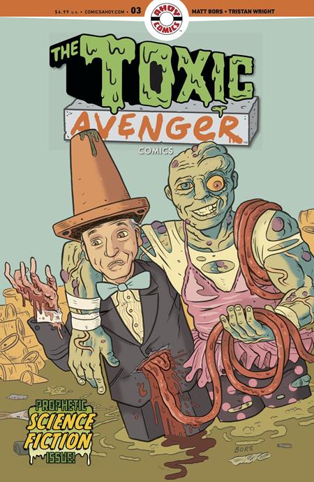 TOXIC AVENGER COMICS #3 CVR B 3 COPY MATT BORS VAR