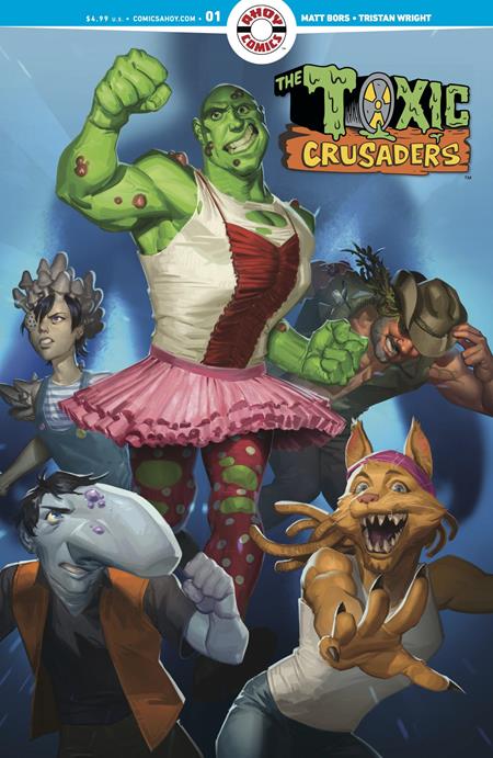 TOXIC CRUSADERS #1 (OF 5) CVR B 3 COPY AR SULLIVAN VAR