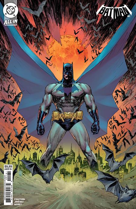 BATMAN (2025) #1 CVR C MARC SILVESTRI CARD STOCK VAR