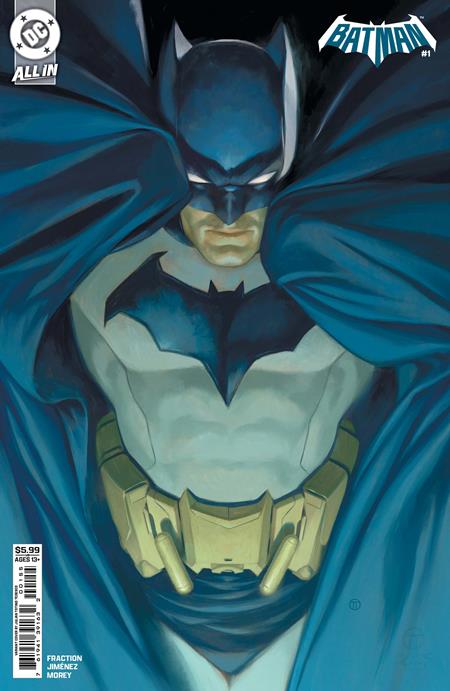 BATMAN (2025) #1 CVR G JULIAN TOTINO TEDESCO CARD STOCK VAR