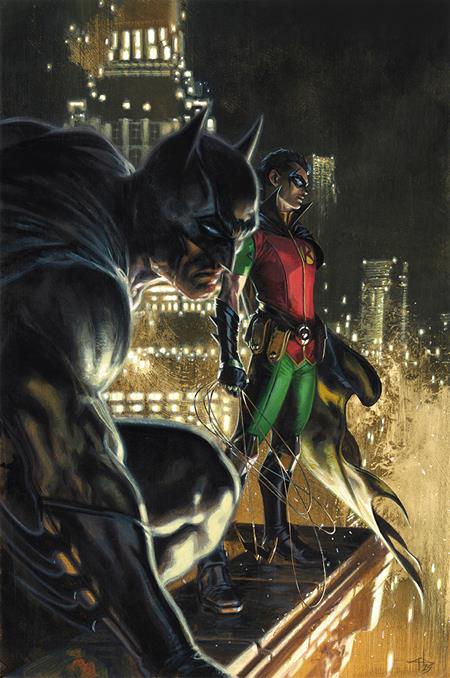 BATMAN AND ROBIN #25 CVR F GABRIELE DELL OTTO GOTHAM CARD STOCK VAR