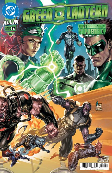 GREEN LANTERN #27 CVR A V KEN MARION (STARBREAKER SUPREMACY)