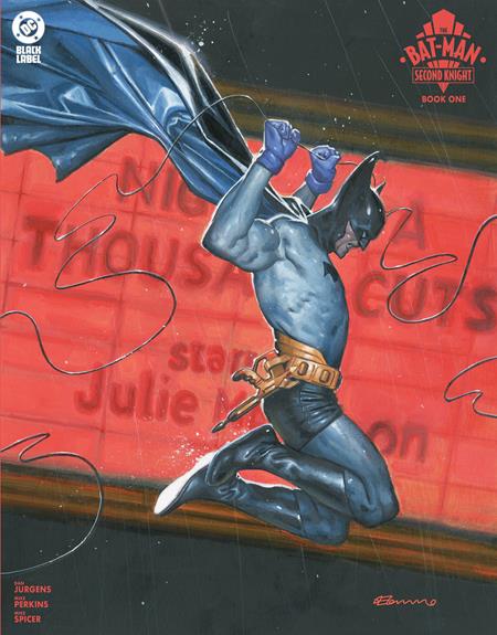 THE BAT-MAN SECOND KNIGHT #1 (OF 6) CVR C FABRIZIO DE TOMMASO CARD STOCK VAR