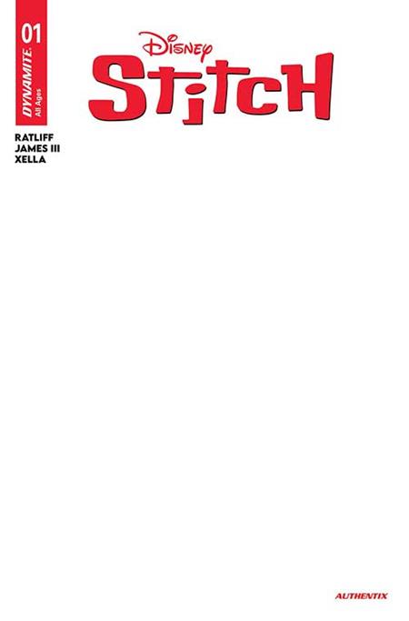STITCH #1 CVR G BLANK AUTHENTIX
