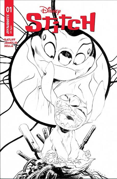 STITCH #1 CVR L 10 COPY INCV LEE LINE ART