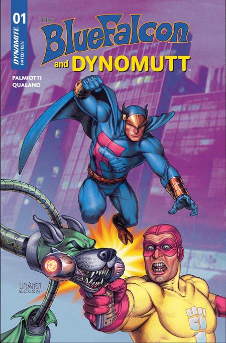 BLUE FALCON & DYNOMUTT #1 CVR C JOSEPH MICHAEL LINSNER