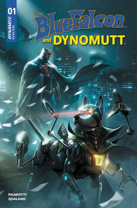 BLUE FALCON & DYNOMUTT #1 CVR G FRANCESCO MATTINA FOIL