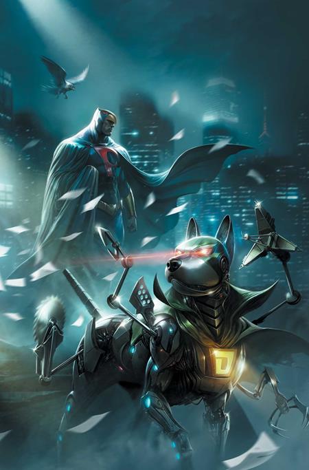 BLUE FALCON & DYNOMUTT #1 CVR M INC 1:10 FRANCESCO MATTINA VIRGIN VAR