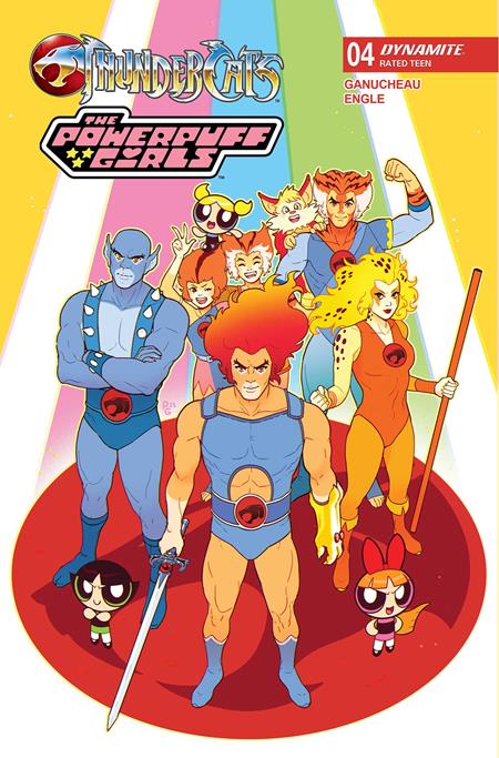 THUNDERCATS POWERPUFF GIRLS #4 CVR A PAULINA GANUCHEAU