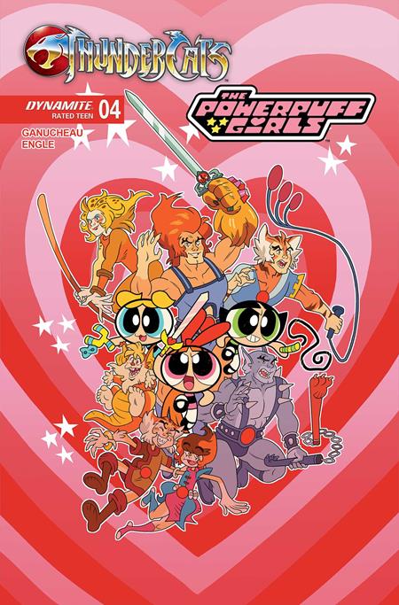 THUNDERCATS POWERPUFF GIRLS #4 CVR B COLEMAN ENGLE