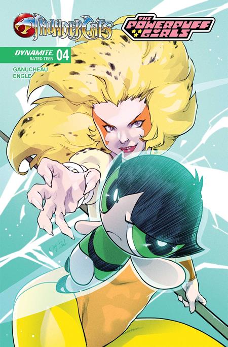 THUNDERCATS POWERPUFF GIRLS #4 CVR E EMILIO PILLIU