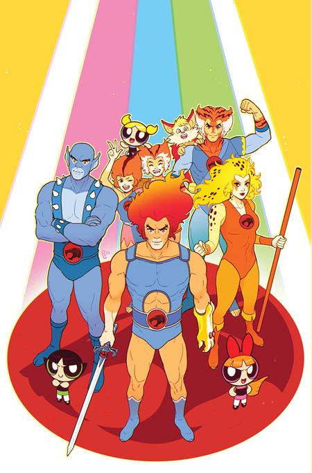 THUNDERCATS POWERPUFF GIRLS #4 CVR F METAL PREMIUM