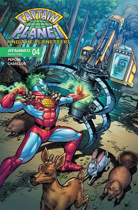 CAPTAIN PLANET #4 CVR A HARDIN