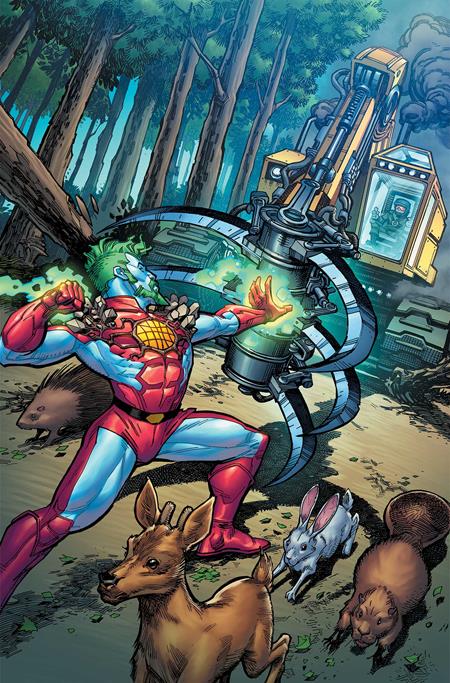 CAPTAIN PLANET #4 CVR E HARDIN METAL PREMIUM