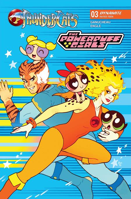 THUNDERCATS POWERPUFF GIRLS #3 CVR A GANUCHEAU