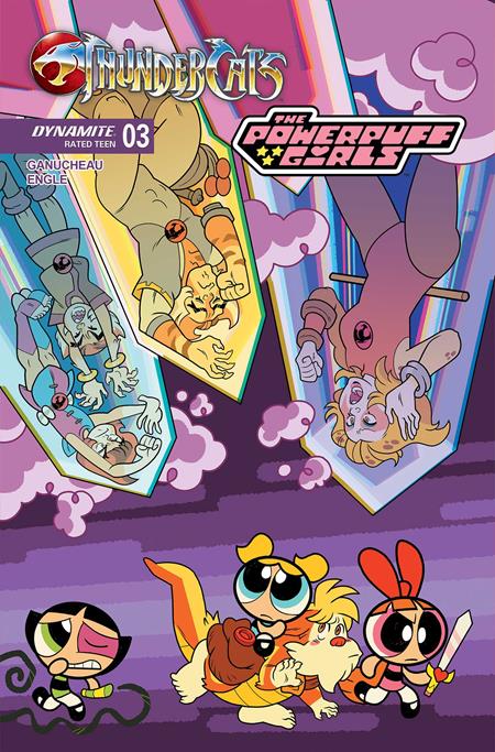 THUNDERCATS POWERPUFF GIRLS #3 CVR B ENGLE
