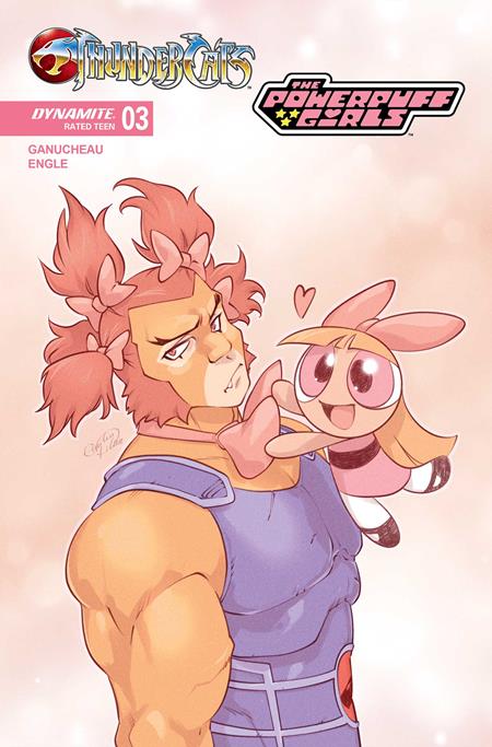 THUNDERCATS POWERPUFF GIRLS #3 CVR C EMILIO PILLIU STONE VAR