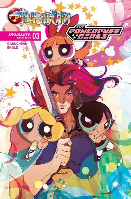 THUNDERCATS POWERPUFF GIRLS #3 CVR E BALDARI