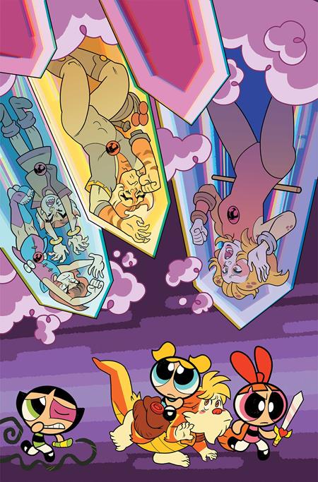 THUNDERCATS POWERPUFF GIRLS #3 CVR I 15 COPY INCV ENGLE VIRGIN