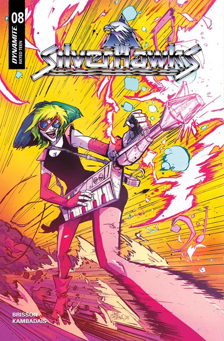 SILVERHAWKS #8 CVR G INC 1:10 DAVID COUSENS BATTLE DAMAGE ORIGNAL VAR