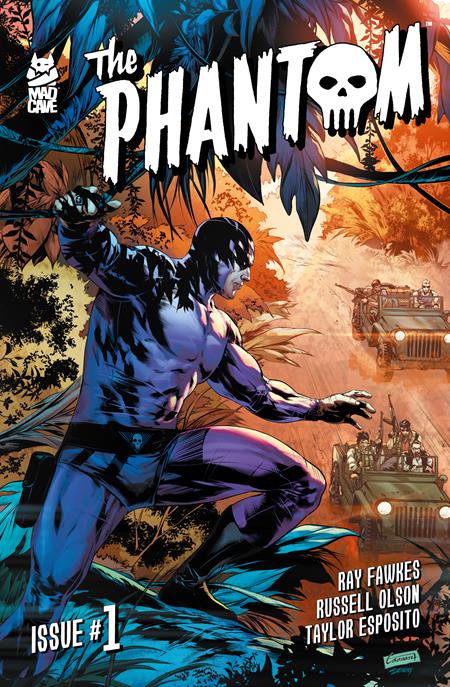 PHANTOM #1 CVR B CAANAN WHITE SEQUENTIAL BATTLE SCENE VAR
