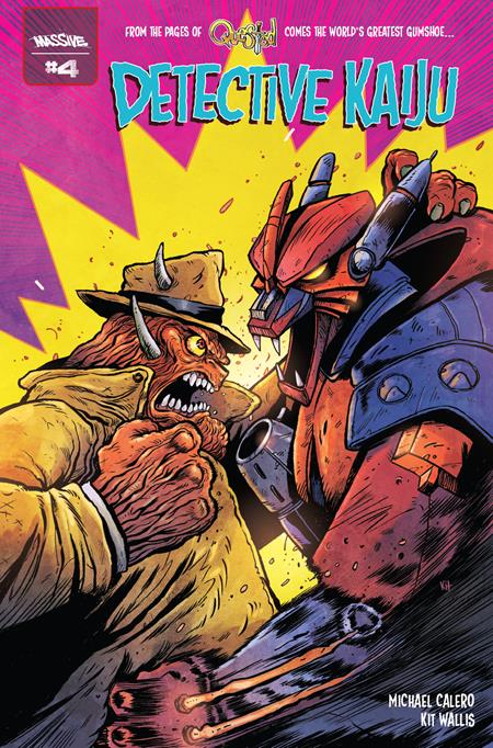 DETECTIVE KAIJU #4 (OF 4) CVR A KIT WALLIS