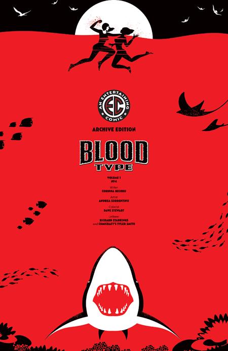 EC BLOOD TYPE #4 (OF 4) CVR E INC 1:50 PATRICIA MARTIN EC ARCHIVE EDITION VAR