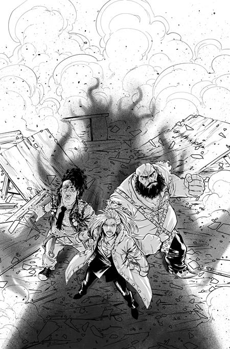 VALHALLAW #3 (OF 5) CVR C INC 1:20 PEDRO R M ANDREO B&W VAR
