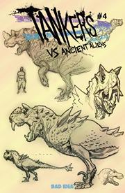 TANKERS VS ANCIENT ALIENS #4 (OF 5) CVR D INC 1:20 LEWIS LAROSA DESIGN VAR