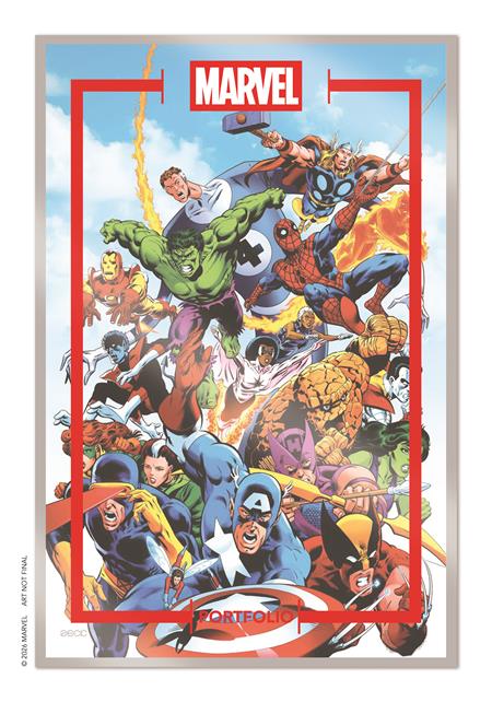 MARVEL PORTFOLIO OF MIKE ZECK SECRET WARS 9 PRINT SET