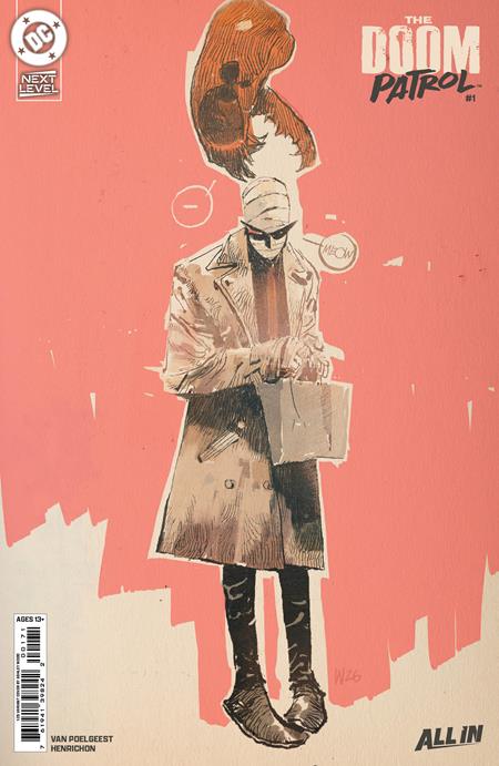 DOOM PATROL #1 CVR G INC 1:25 ASHLEY WOOD CARD STOCK VAR