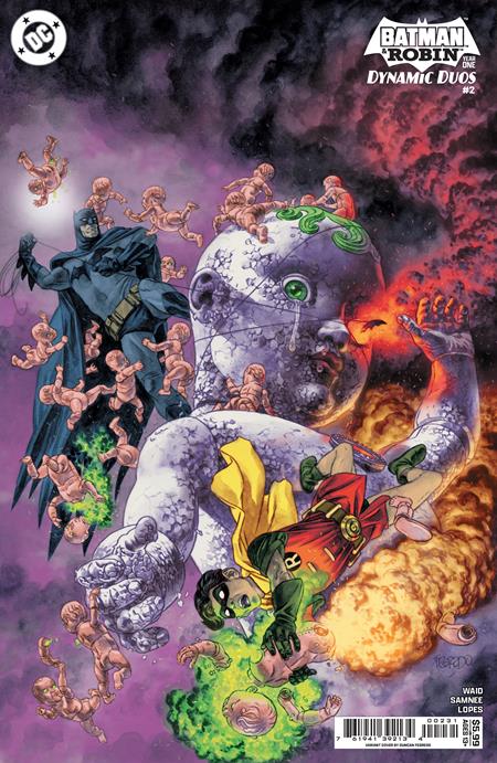 BATMAN & ROBIN YEAR ONE DYNAMIC DUOS #2 (OF 12) CVR C DUNCAN FEGREDO CARD STOCK VAR