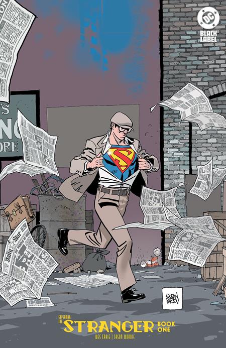 SUPERMAN THE STRANGER #1 (OF 6) CVR C GORAN PARLOV CARD STOCK VAR