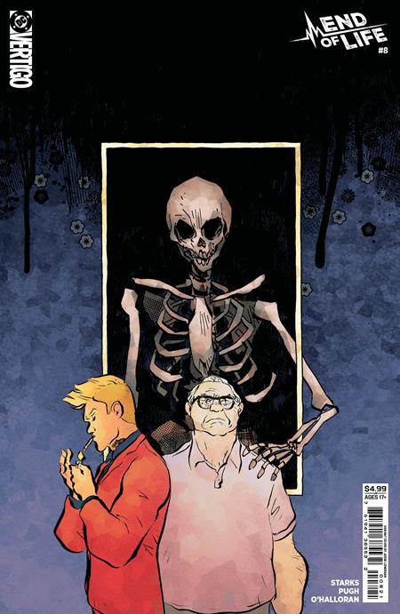 END OF LIFE #8 CVR B JESSE LONERGAN CARD STOCK VAR