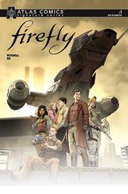FIREFLY #1 CVR J ROBERT QUINN ATLAS EDITION SIGNED BY MARK RUSSELL