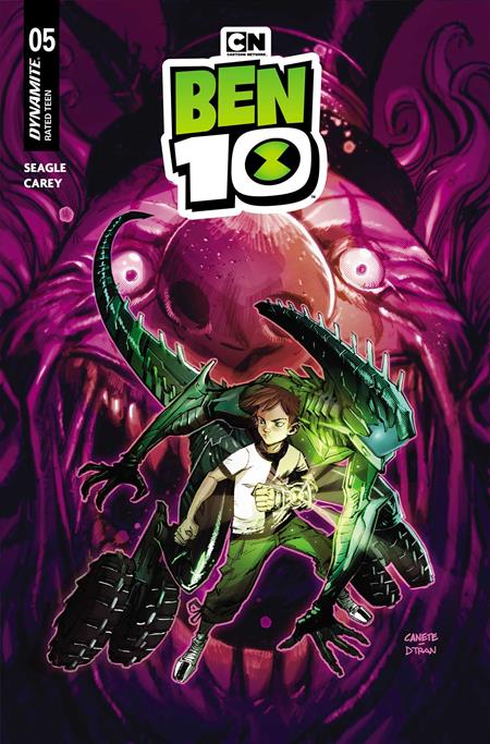 BEN 10 #5 CVR P INC 1:7 ERIC CANETE FOIL VAR