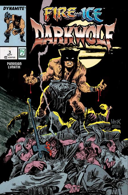FIRE AND ICE DARKWOLF #3 CVR K ROBERT HACK VAR
