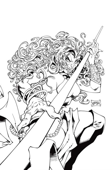 THUNDERCATS CHEETARA (2026) #1 CVR O INC 1:7 WILL ROBSON LINE ART VIRGIN VAR
