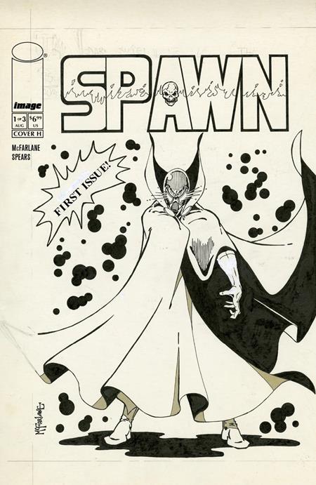 SPAWN 77 #1 (OF 3) CVR H INC 1:100 TODD MCFARLANE ORIGINAL 1977 VAR