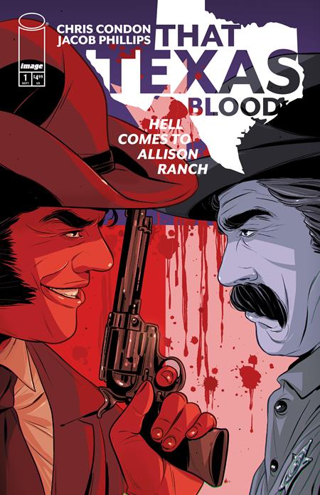 THAT TEXAS BLOOD HELL COMES TO ALLISON RANCH #1 (OF 6) CVR C LUANA VECCHIO VAR