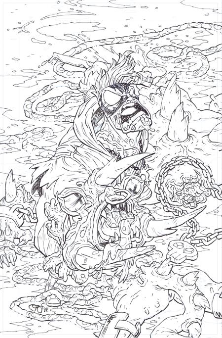 FINAL BOSS #10 CVR F INC 1:50 DEREK HUNTER B&W VIRGIN VAR