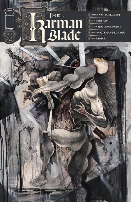 KARMAN BLADE #1 (OF 4) CVR D INC 1:50 IAN BERTRAM PAINTED VAR