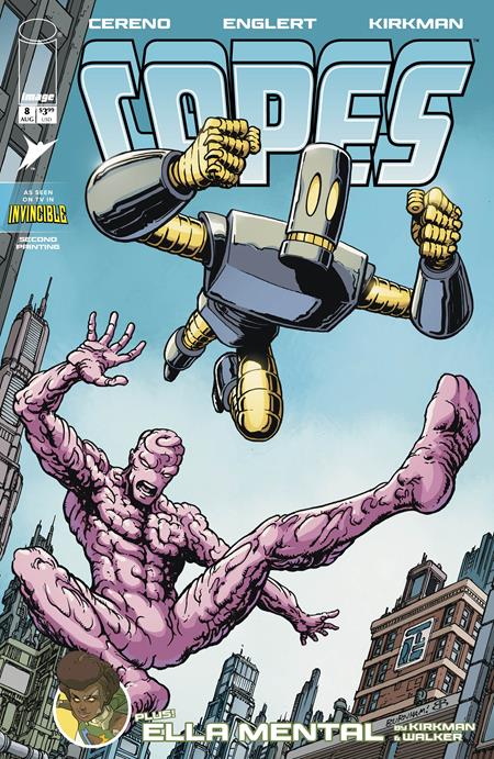 INVINCIBLE UNIVERSE CAPES #8 2ND PRINTING